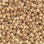 Miyuki Delica 11/0 DB1152 - Galvanized Champagne Semi Mat paquet de100g|raw }}