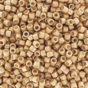 Miyuki Delica 11/0 DB1152 - Galvanized Champagne Semi Mat paquet de100g