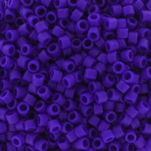 Miyuki Delica 11/0 DB0756 - Opaque Cobalt Mat pacchetto da100g