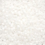 Miyuki Delica 11/0 DB0351 - Bianco opaco AB Mat confezione da 100g