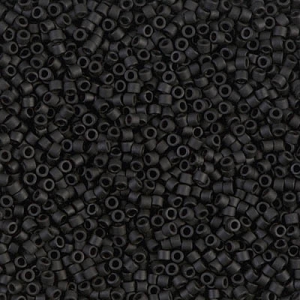 Miyuki Delica 11/0 DB0310 - Nero opaco x 100 g