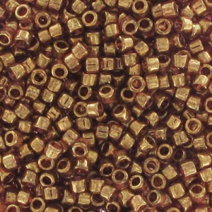 Miyuki Delica 11/0 DB0115 - Dark Topaz Gold Luster x 100 g