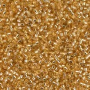 Miyuki Delica 11/0 DB0042 - Oro con bordi argentati x 100 g