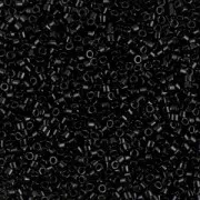 Miyuki Delica 11/0 DB0010 - Black pacchetto da 100g