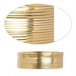 Filo quadrato dead soft mm. 0.90 in Gold Filled x1.5m