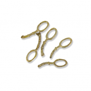 Attacco pendente per pasta di metallo modello piccolo in bronzo x1