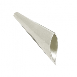 Cono per realizzare pompon Fai da te 21X6 mm Placcatura argento antico x1