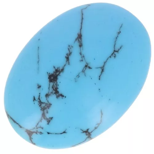 Cabochon ovale mm. 18x13 imitazione Turchese