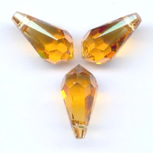 Gocce PureCrystal 6000 Topaz mm. 11x5.5 x8