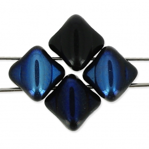 Silky Bead Dia mm.5x5 Jet Azuro x50