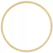 Anello di montaggio et tessitura tondo 25 mm - Dorato x1