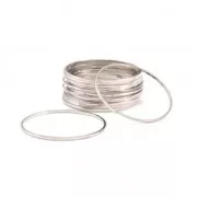 Anello di montaggio e tessitura rotondo 30 mm oro rosa