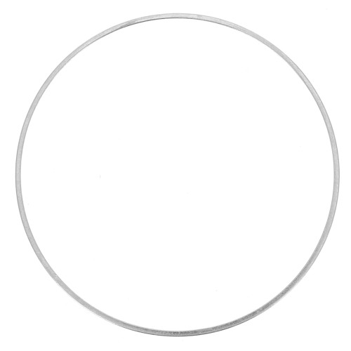 Anello di montaggio e tessitura rotondo 50 mm - Argenté x1