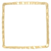 Base di montaggio e tessitura quadrato e lavorato 14 mm dorato|raw }}