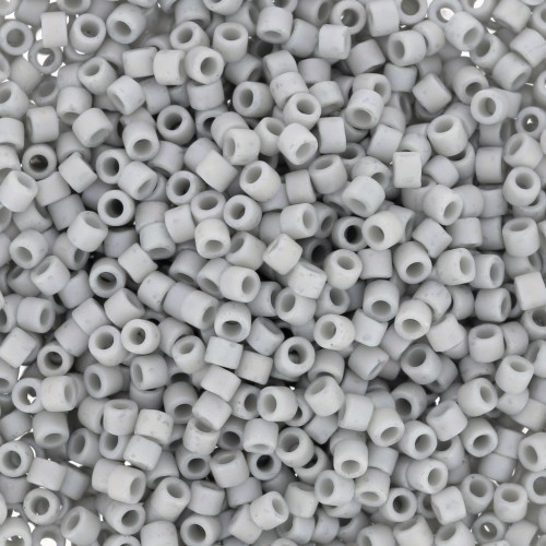 Miyuki Delica 11/0 DB2320 - Opaque Glazed Shark Fin Mat AB x8g