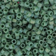 Miyuki Delica 11/0 DB2311 - Opaque Glazed Turtle Green Mat AB x8g|raw }}