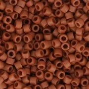 Miyuki Delica 11/0 DB2288 - Opaque Glazed Sienna Mat x8g