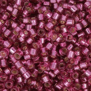 Miyuki Delica Duracoat 11/0 DB2162- Silver Lined Dyed Hydrangea x8g