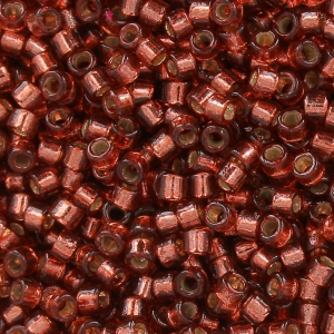 Miyuki Delica Duracoat 11/0 DB2160- Silver Lined Dyed Magenta x8g