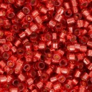 Miyuki Delica Duracoat 11/0 DB2152 - Silver Lined Lt Dyed Watermelon x8g