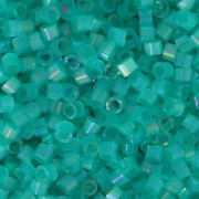 Miyuki Delica 11/0 DB1869 - Dyed Aqua Green Silk Inside AB x8g|raw }}
