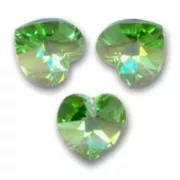 Cuori PureCrystal 6228 Peridot AB mm. 10,3x10 x6