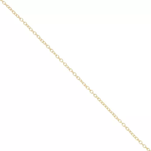 Catena maglia Forçat mm. 1.3 Gold filled x cm.50