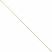 Catena forzatina 1 mm in Gold filled x 1 m