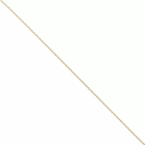 Catena forzatina 1 mm in Gold filled x 1 m