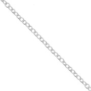 Catena maglia Forçat  1,3 mm Argento 925 x 1 m