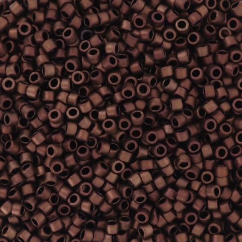 Miyuki Delica 11/0 DB1051 - Mat Metallic Bronze Gold Iris