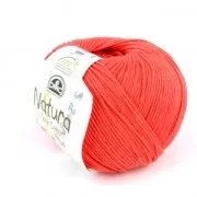 Coton Natura Just Cotton DMC - Filato di cotone Coral  (n°18) x 155m