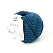 Coton Natura Medium Just Cotton DMC - Filato cotone Blu di Prussia x 75m