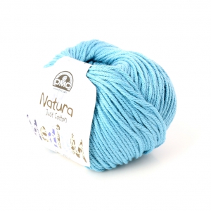 Cotone Natura Medium Just Cotton DMC - Cotone Bleu Gauloise x 75m