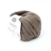 Cotone Natura Medium Just Cotton DMC - Cotone Marrone Glaise  x75m