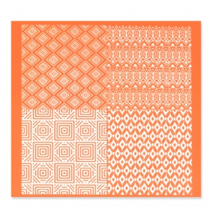 Silk Screen per pasta polimerica 115x120 mm - Tribale