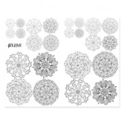 Foglia di trasferimento magique Color me : Motifs Mandalas 2|raw }}