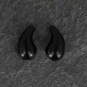 Perline di vetro 2 fori Zoliduo® Right 5x8mm Dark Bronze x20