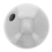 Perla lisse en aluminio mm. 8 Argentato x20|raw }}