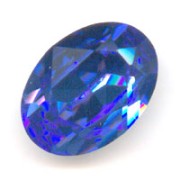 Cabochon PureCrystal 4120 ovale mm. 14x10 Sapphire