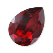 Cabochon PureCrystal 4320 pera mm. 8x6  Siam x1|raw }}