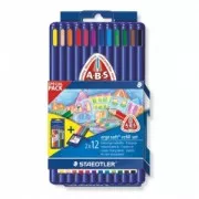 2x12 pastelli ergo soft - STAEDTLER