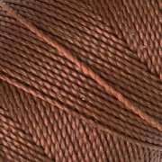 Bobina di filo cerato Linhasita per micro macramè 1 mm - Marrone (631) x168m