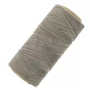 Bobina di filo cerato Linhasita per micro macramè 1 mm - Taupe Grey (544) x168m