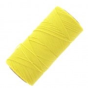 Bobina di filo cerato Linhasita per micro macramè 0,5 mm - Giallo (37) x335m|raw }}