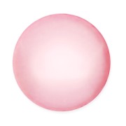 Cabochon di vetro di Puca® 18 mm Rose Pearl x 1