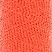 Bobina di filo cerato Linhasita per micro macramè 0,5 mm - Fluo Coral (394) x335m