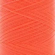 Bobina di filo cerato Linhasita per micro macramè 0,5 mm - Fluo Coral (394) x335m