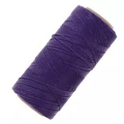 Bobina di filo cerato Linhasita per micro macramè 0,5 mm - Viola (332) x335m