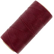 Bobina di filo cerato Linhasita per micro macramè 0,5 mm - Rosso scuro (44) x335m|raw }}